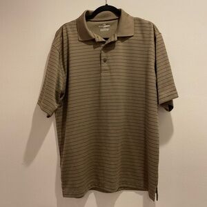 Men’s Striped Grand Slam Polo Golf Shirt